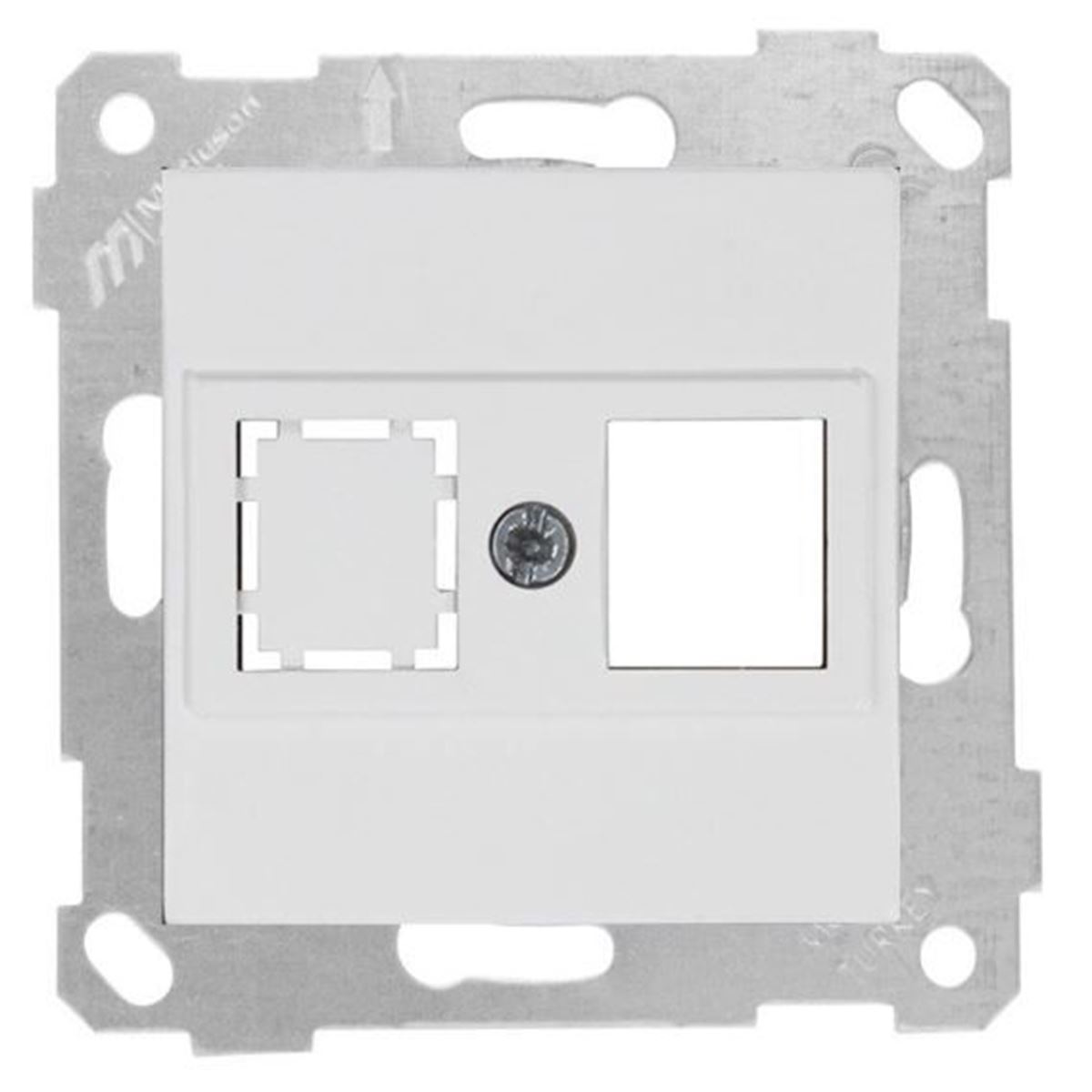 RİTA MEK TUŞ DATA PRİZİ 1*RJ45 (KON.SÜZ) BEYAZ 1